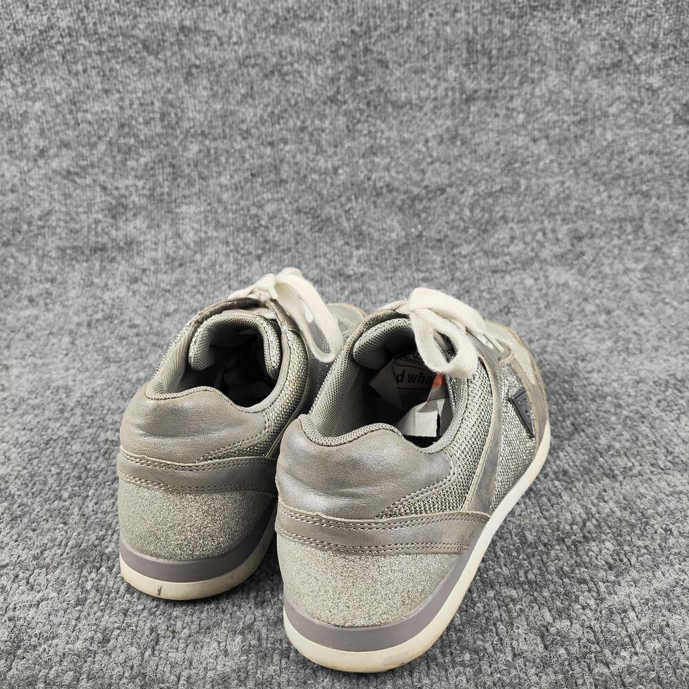 GUESS Shoes Womens Size 10 Silver Glitter Athletic Low Top Sneakers WGEILA-C - Picture 14 of 16